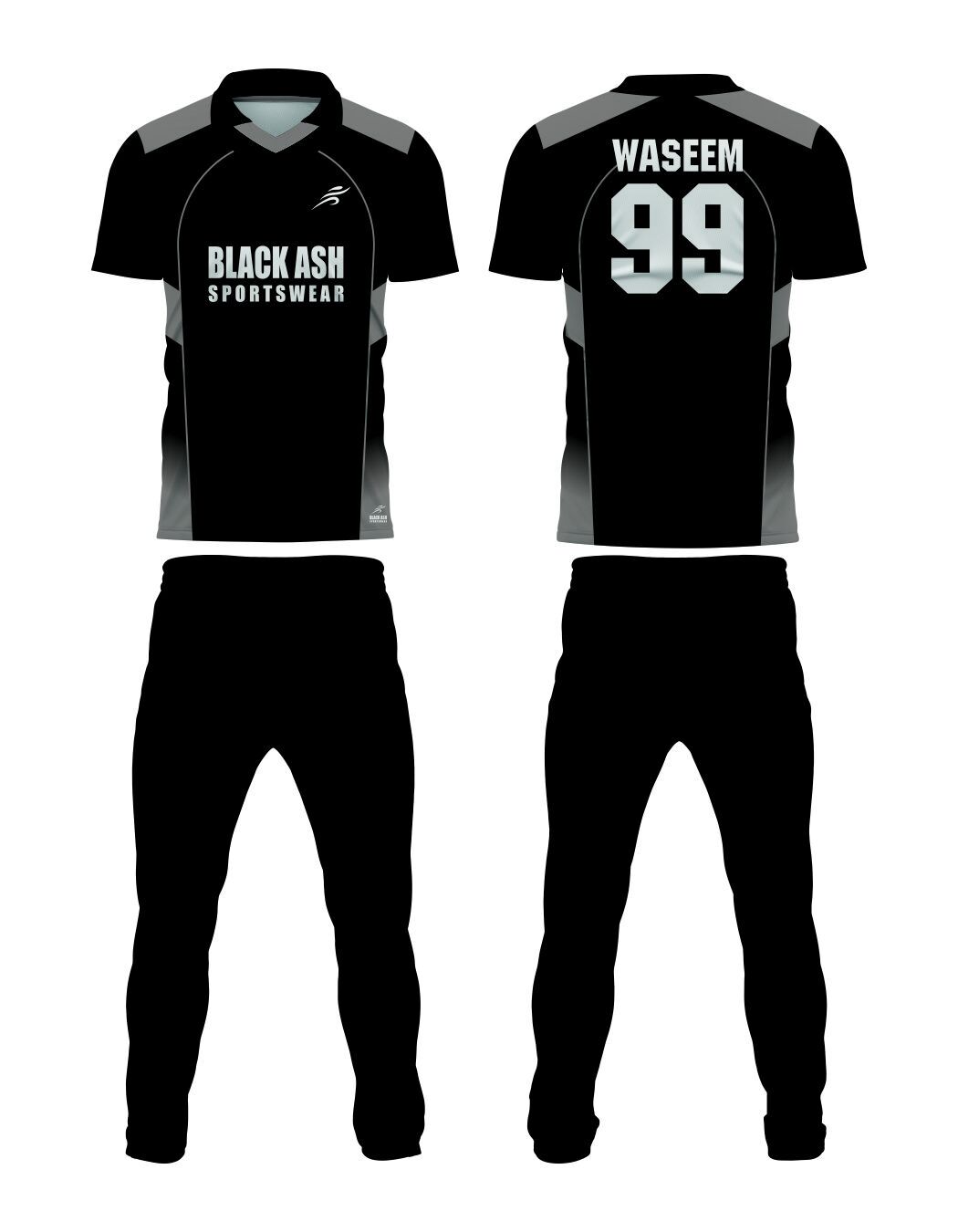 CRI-2285 Premier Performance Custom Cricket Uniform: Custom Sublimation Professional Men’s Cricket Shirts for Teamwear - Image 2