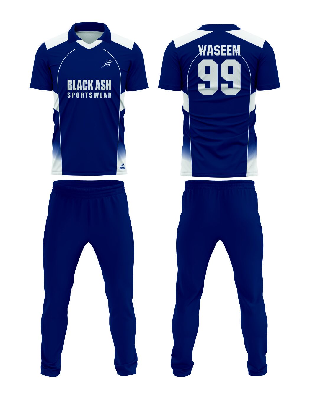 CRI-2285 Premier Performance Custom Cricket Uniform: Custom Sublimation Professional Men’s Cricket Shirts for Teamwear - Image 4