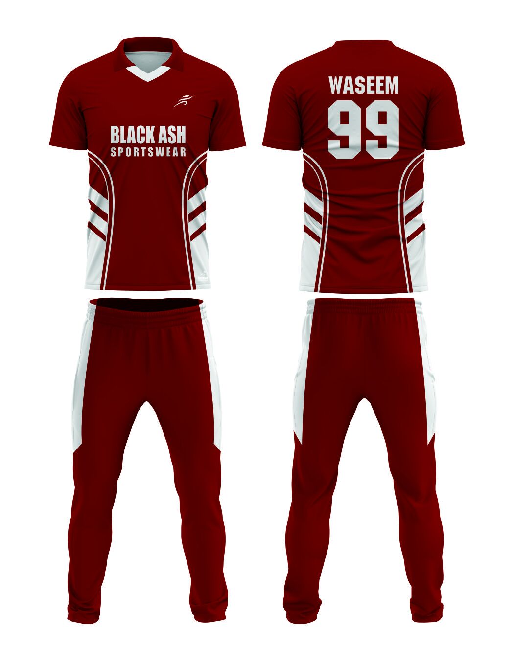 CRI-2288 Premier Performance Custom Cricket Uniform: Custom Sublimation Professional Men’s Cricket Shirts for Teamwear - Image 3
