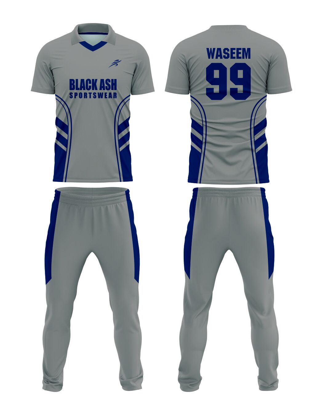 CRI-2288 Premier Performance Custom Cricket Uniform: Custom Sublimation Professional Men’s Cricket Shirts for Teamwear - Image 4