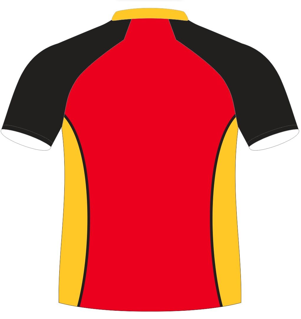 SOCB 4028 - Front Sublimation Blank Jersey - RED - Image 2