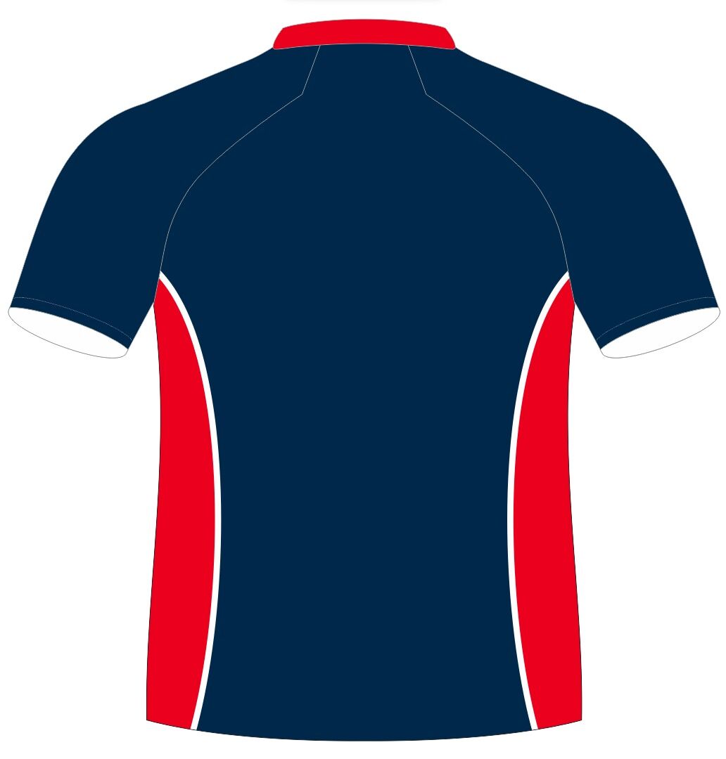 SOCB 4026 - Front Sublimation Blank Jersey - BLUE - Image 2