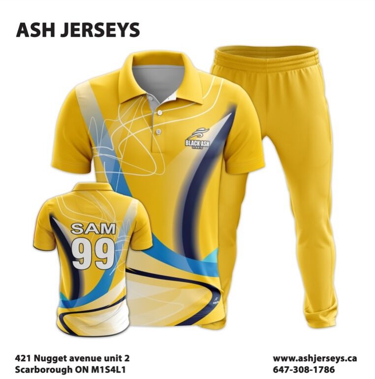 CRI-2237 Premier Performance Custom Cricket Uniform: Custom Sublimation Professional Men’s Cricket Shirts for Teamwear - Image 7