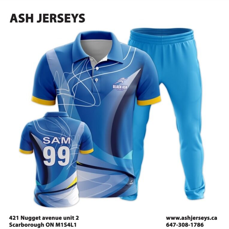 CRI-2237 Premier Performance Custom Cricket Uniform: Custom Sublimation Professional Men’s Cricket Shirts for Teamwear - Image 2