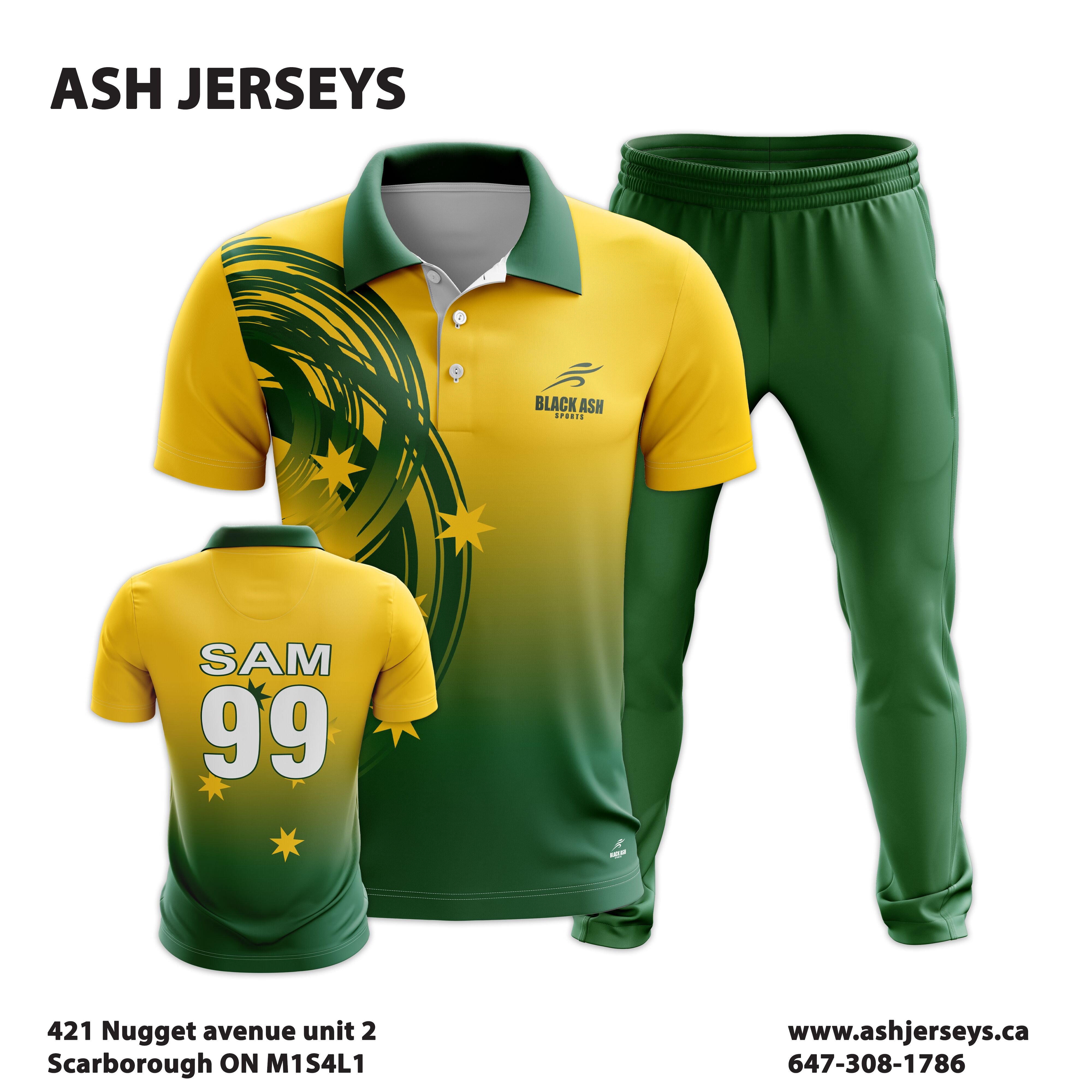 CRI-2229 Premier Performance Custom Cricket Uniform: Custom Sublimation Professional Men’s Cricket Shirts for Teamwear