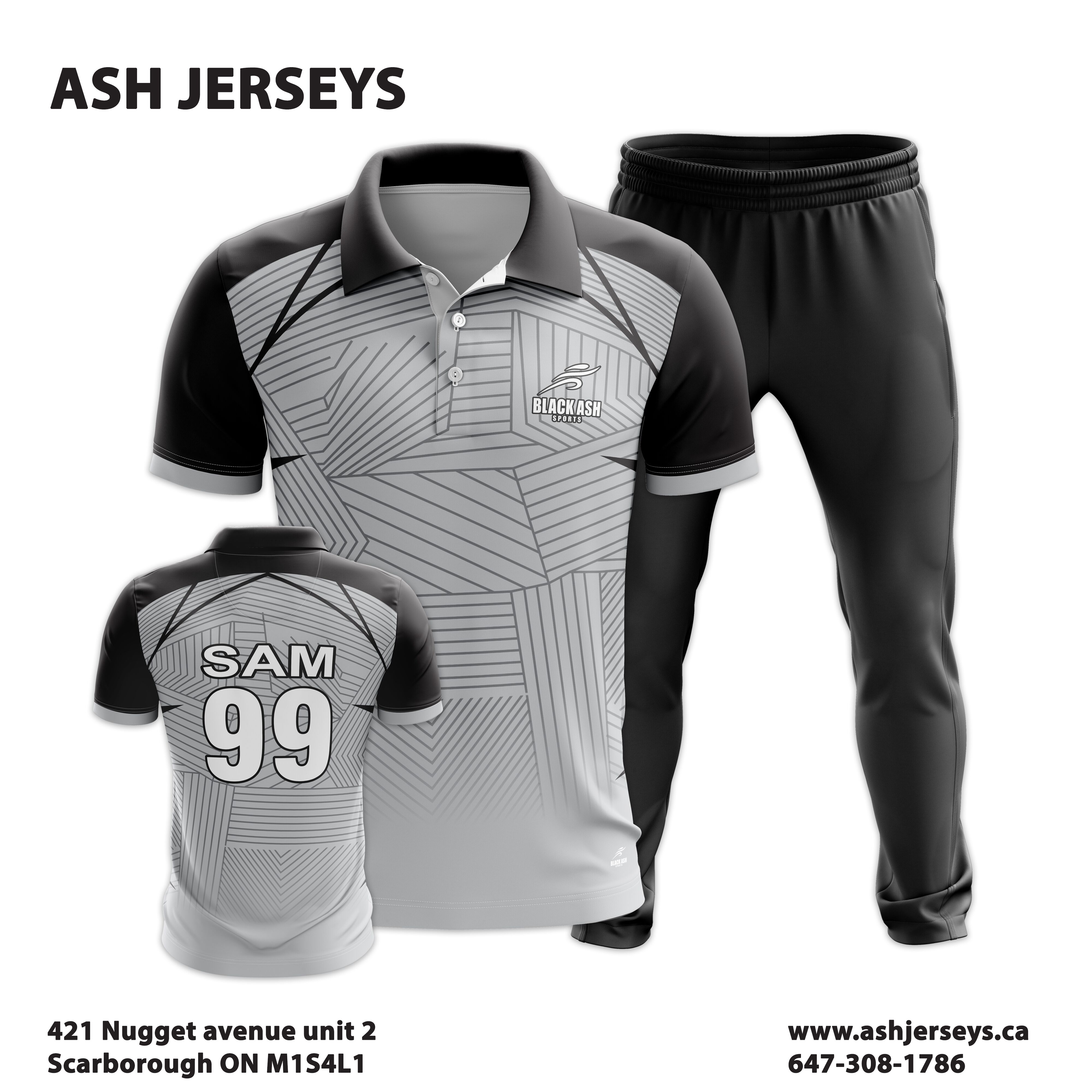 CRI-2225 Premier Performance Custom Cricket Uniform: Custom Sublimation Professional Men’s Cricket Shirts for Teamwear