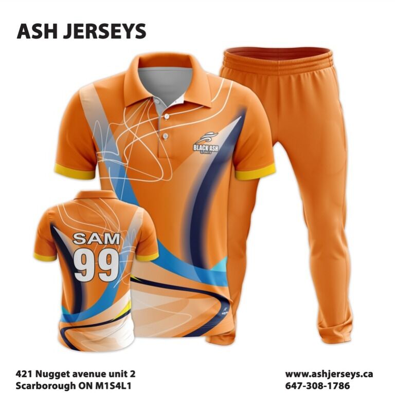 CRI-2237 Premier Performance Custom Cricket Uniform: Custom Sublimation Professional Men’s Cricket Shirts for Teamwear - Image 6