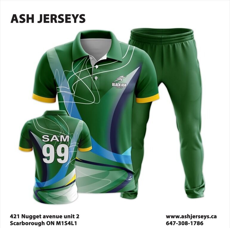 CRI-2237 Premier Performance Custom Cricket Uniform: Custom Sublimation Professional Men’s Cricket Shirts for Teamwear